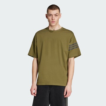 ADIDAS ORIGINALS Shirt 'Neuclassics' in Green: front