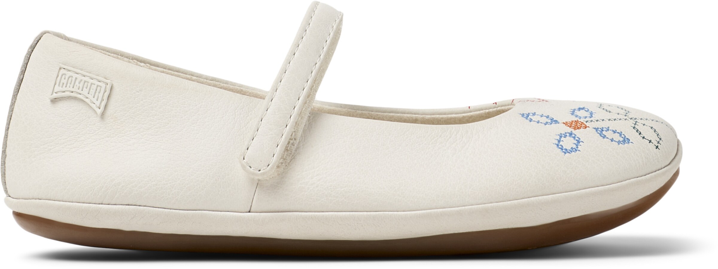 CAMPER Ballerina 'Right' in Weiß