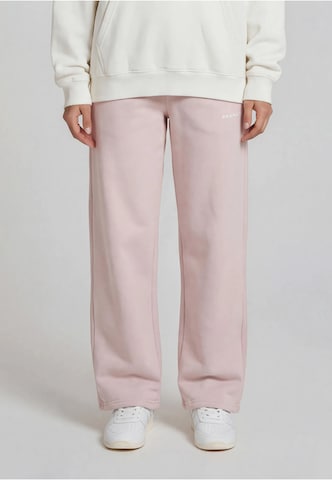 Pegador - Perna larga Calças 'Anni' em rosa