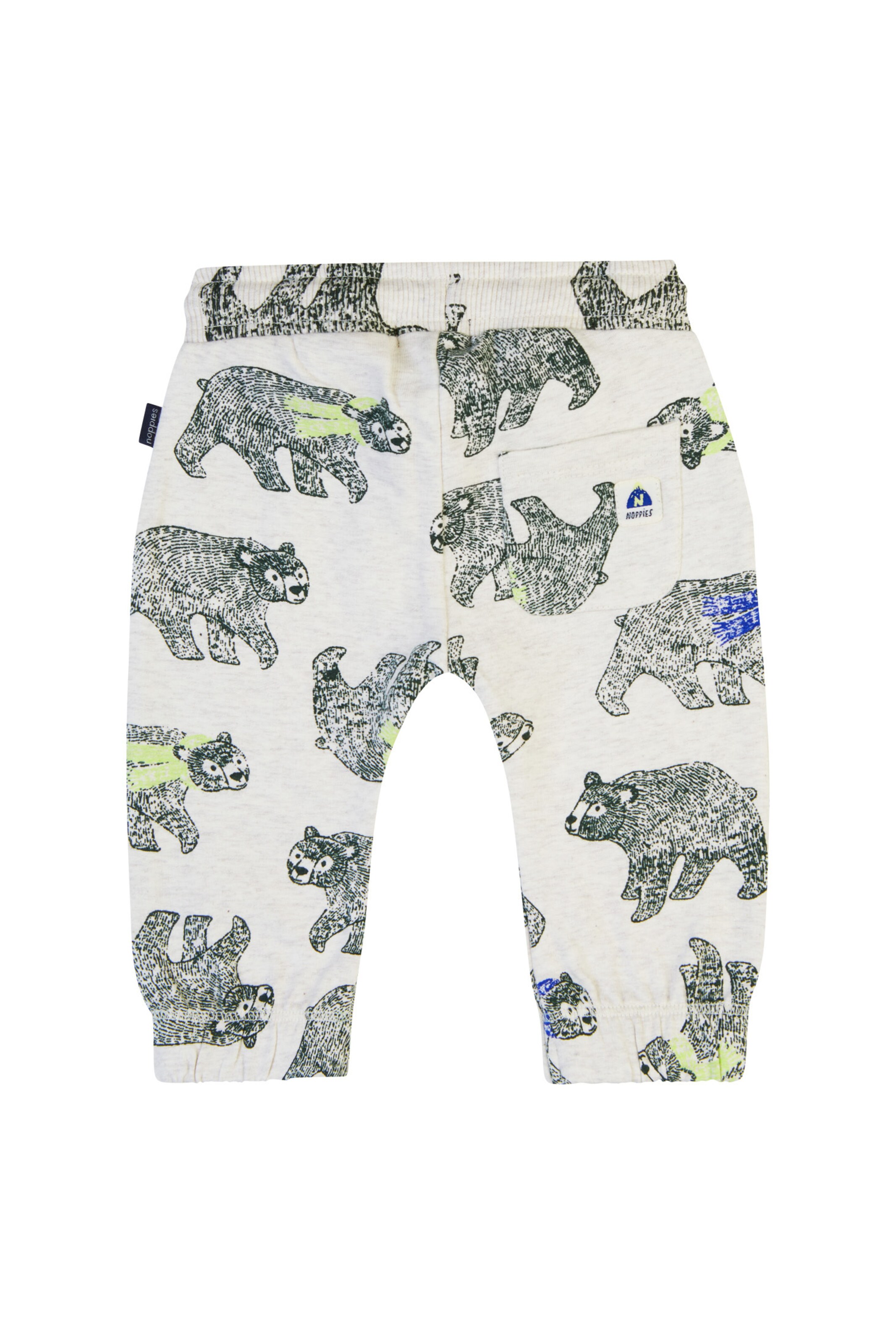 Noppies Tapered Broek 'Garlitos' in Wit