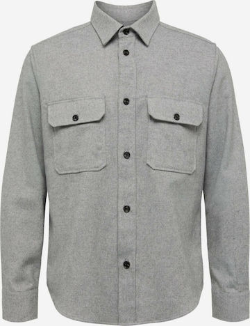 Bertoni Between-Season Jacket 'Gunter' in Grey: front