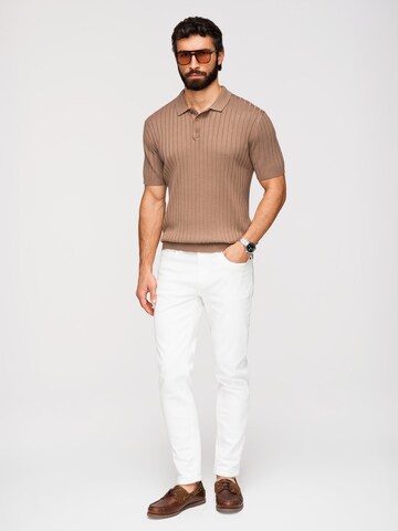 Ombre Shirt in Bruin