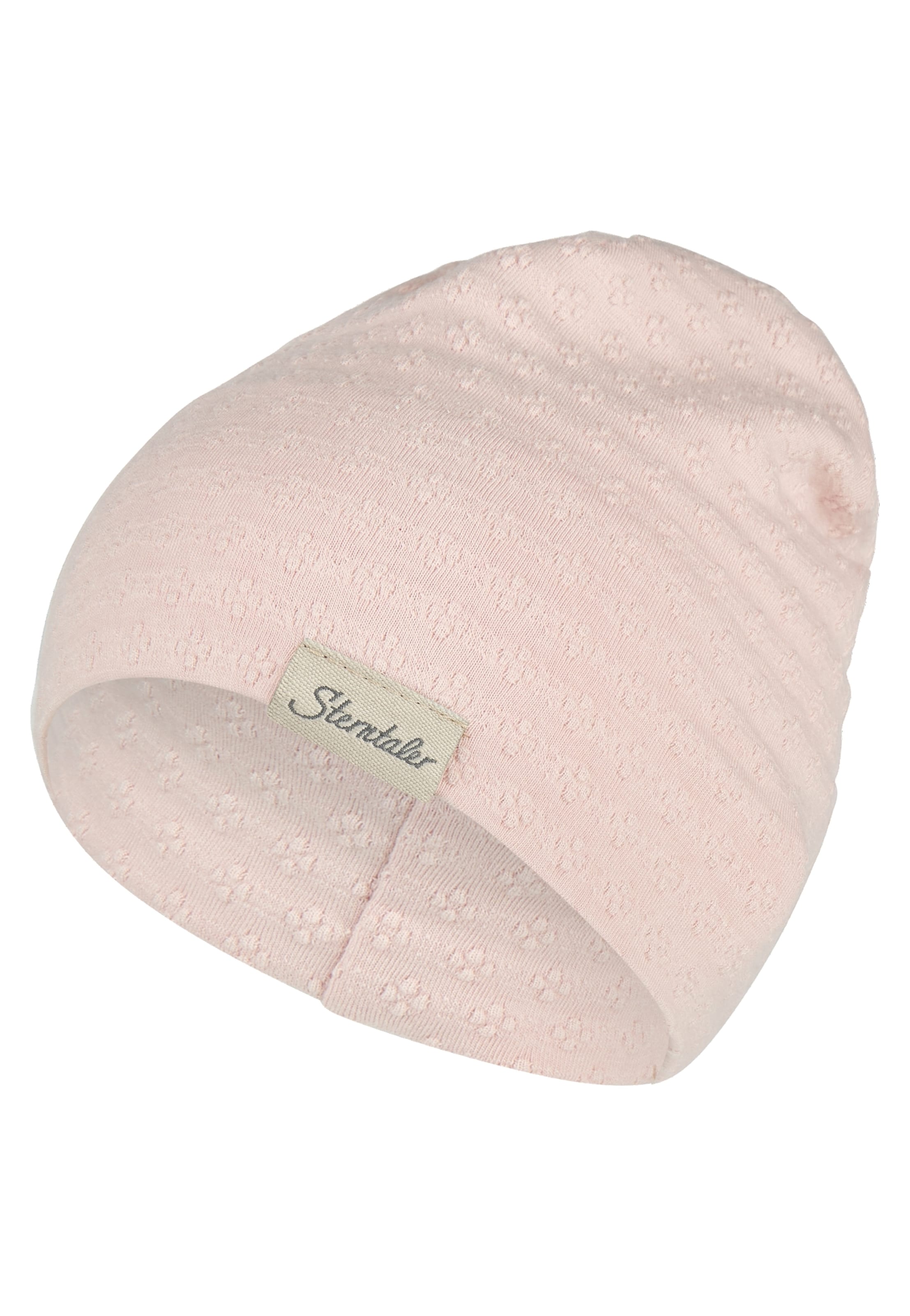 STERNTALER Beanie in Pink: front