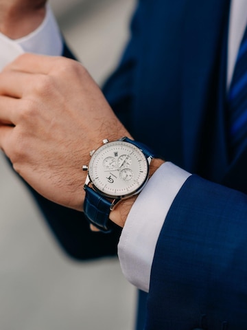 GT Collection Analoog horloge 'SAPPHIRE CRYSTAL' in Blauw