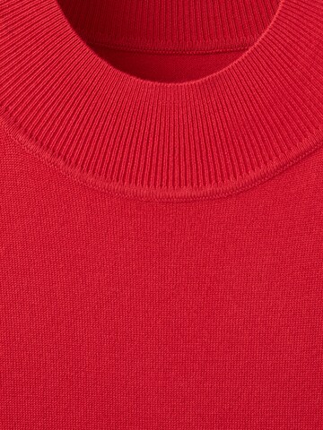 MANGO Gebreide jurk 'Pomodore' in Rood
