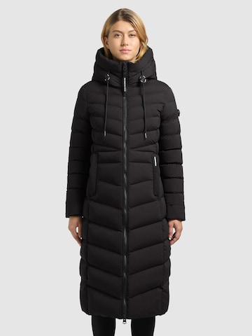 khujo - Abrigo de invierno 'Ingram6' en negro: frente