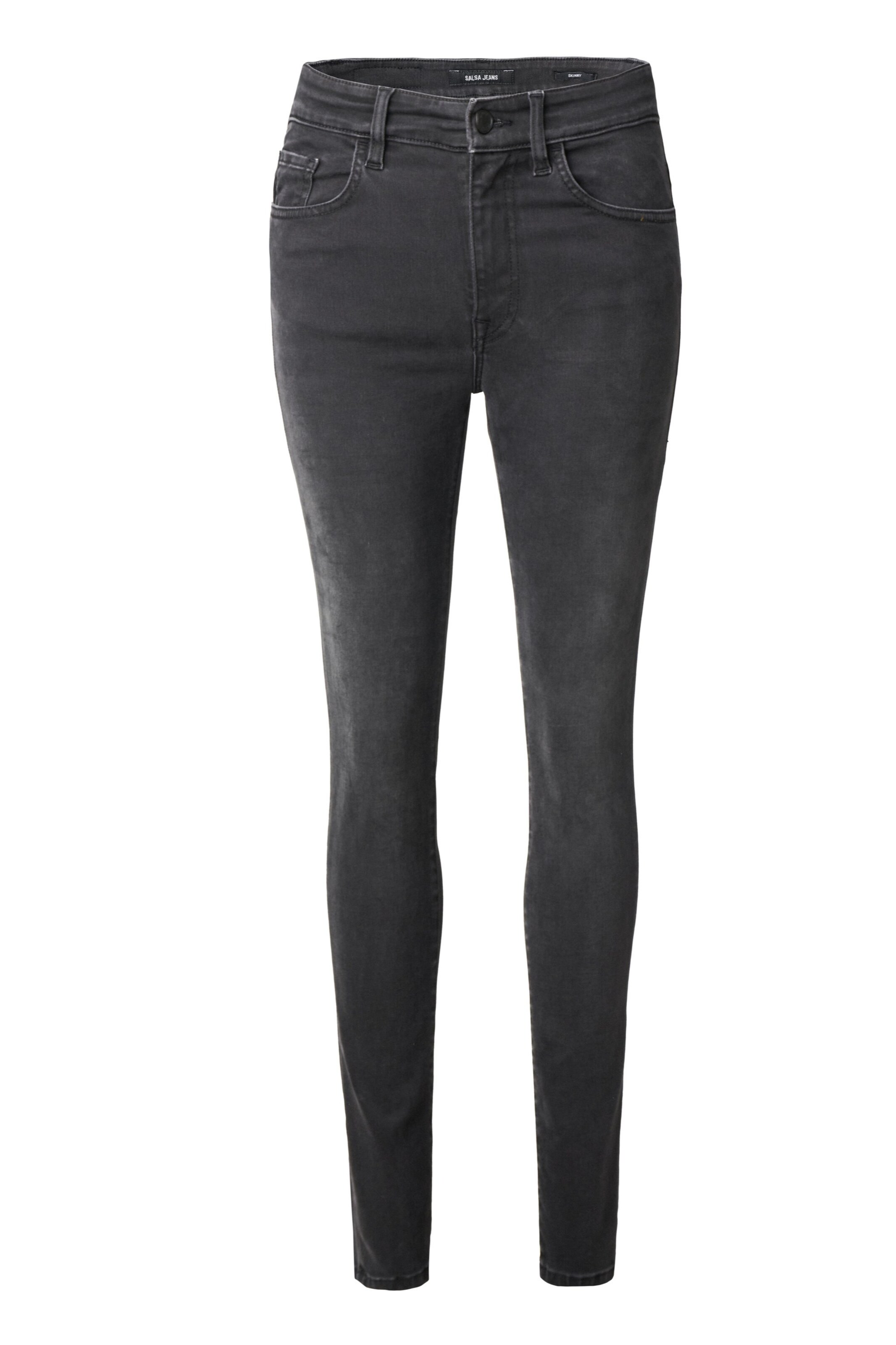 Salsa Jeans Skinny Jeans in Zwart: voorkant
