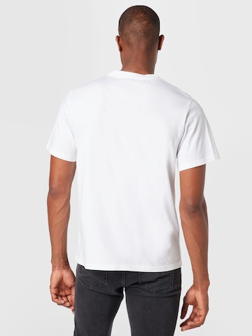 T-Shirt Rotholz en blanc