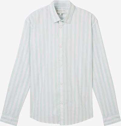 Marškiniai iš TOM TAILOR DENIM, spalva – azuro spalva / balta, Prekių apžvalga