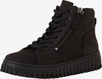 Bottines à lacets Tamaris en noir : devant