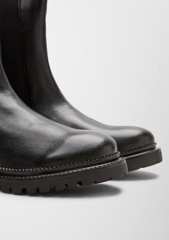 s.Oliver Chelsea boots in Black