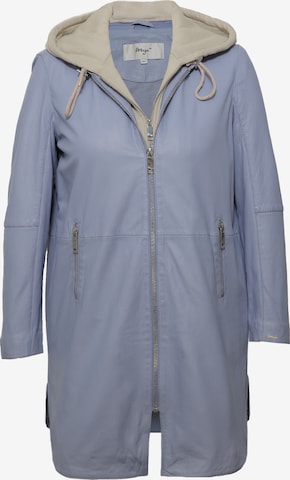 Maze Mantel in Blau: Vorderseite