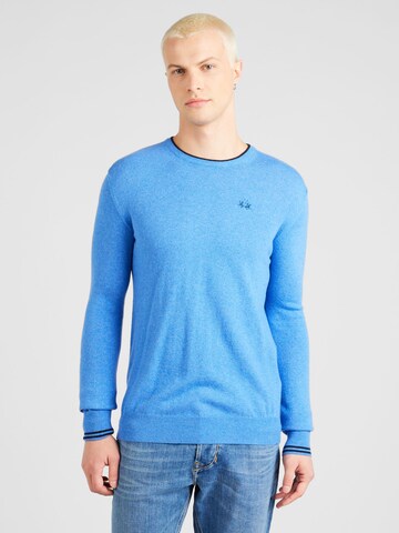 La Martina - Pullover em azul: frente