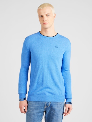 La Martina Sweater in Blue: front