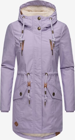 purpurinė Ragwear Žieminė parka 'Elsie': priekis
