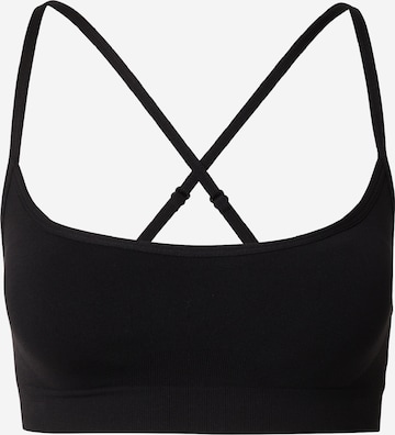 juoda Fabletics Biustjė Sportinė liemenėlė: priekis