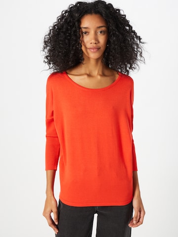 Freequent Sweater 'Jone' in Red: front