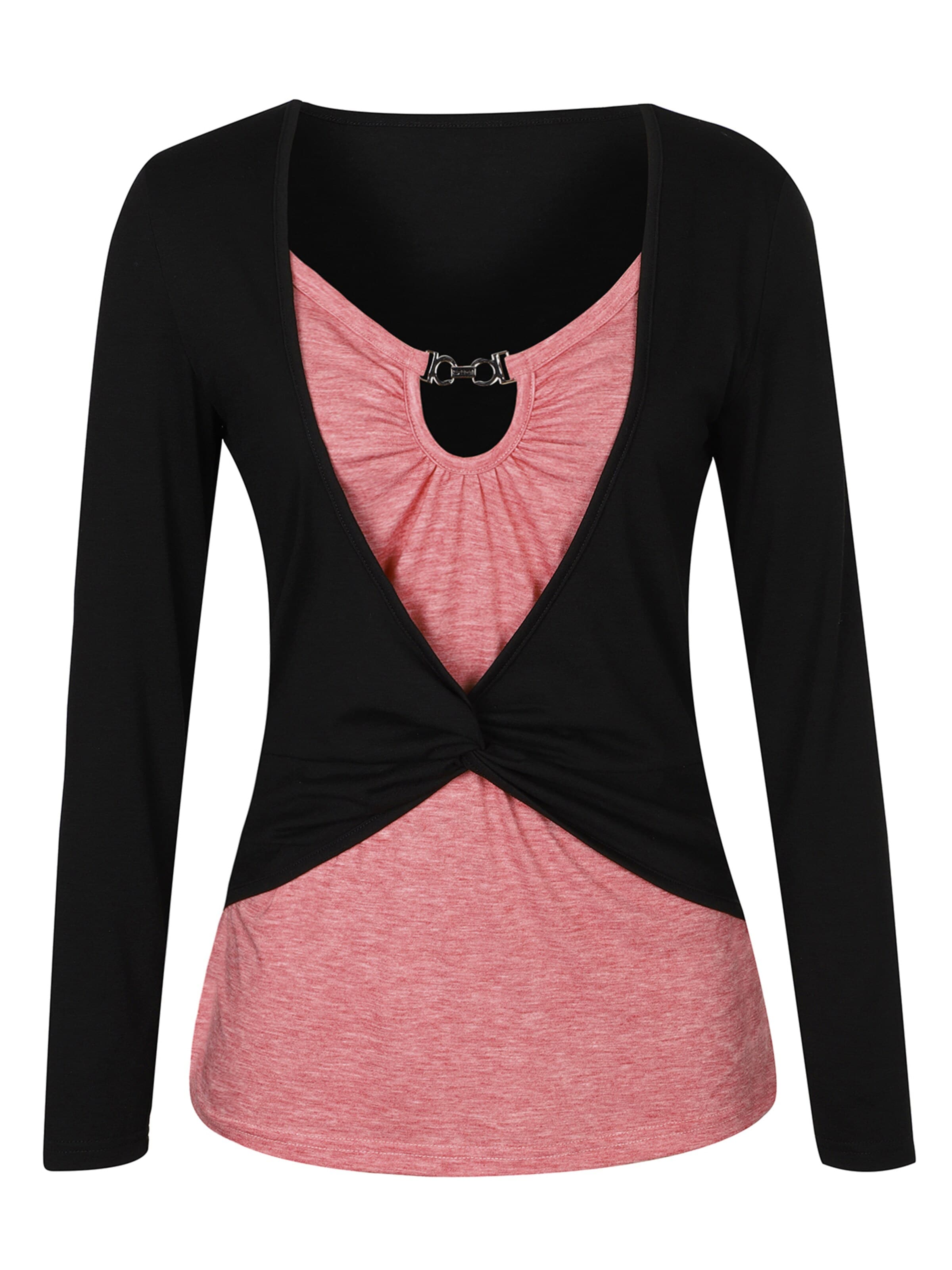 LapaPlus - Top 'Women Shirt' en negro