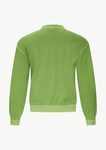 s.Oliver Sweatshirt in Grün: Rückseite