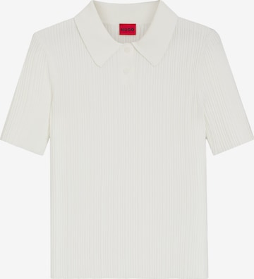 HUGO Sweater in White: front