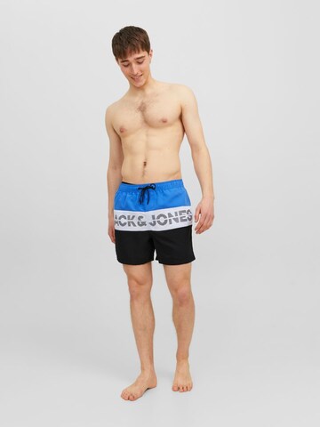 JACK & JONES Badeshorts in Blau