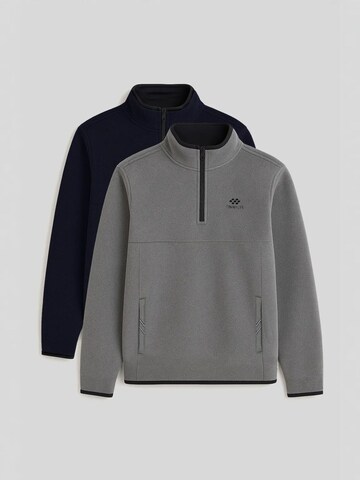 Giacca di pile 'Sweatshirts' di Tommy Life in grigio: frontale