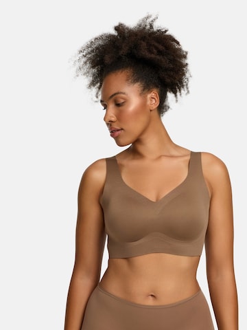 Minimizer Minimizer 'Comfort Minimizer Back Support BH' di cfab (formerly creamy fabrics) in marrone: frontale