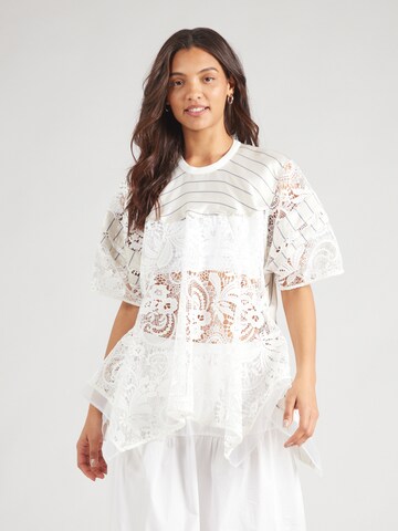 3.1 Phillip Lim Футболка в Белый: спереди