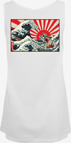 F4NT4STIC Shirt  'Kanagawa Welle Japan' in Weiß: predná strana