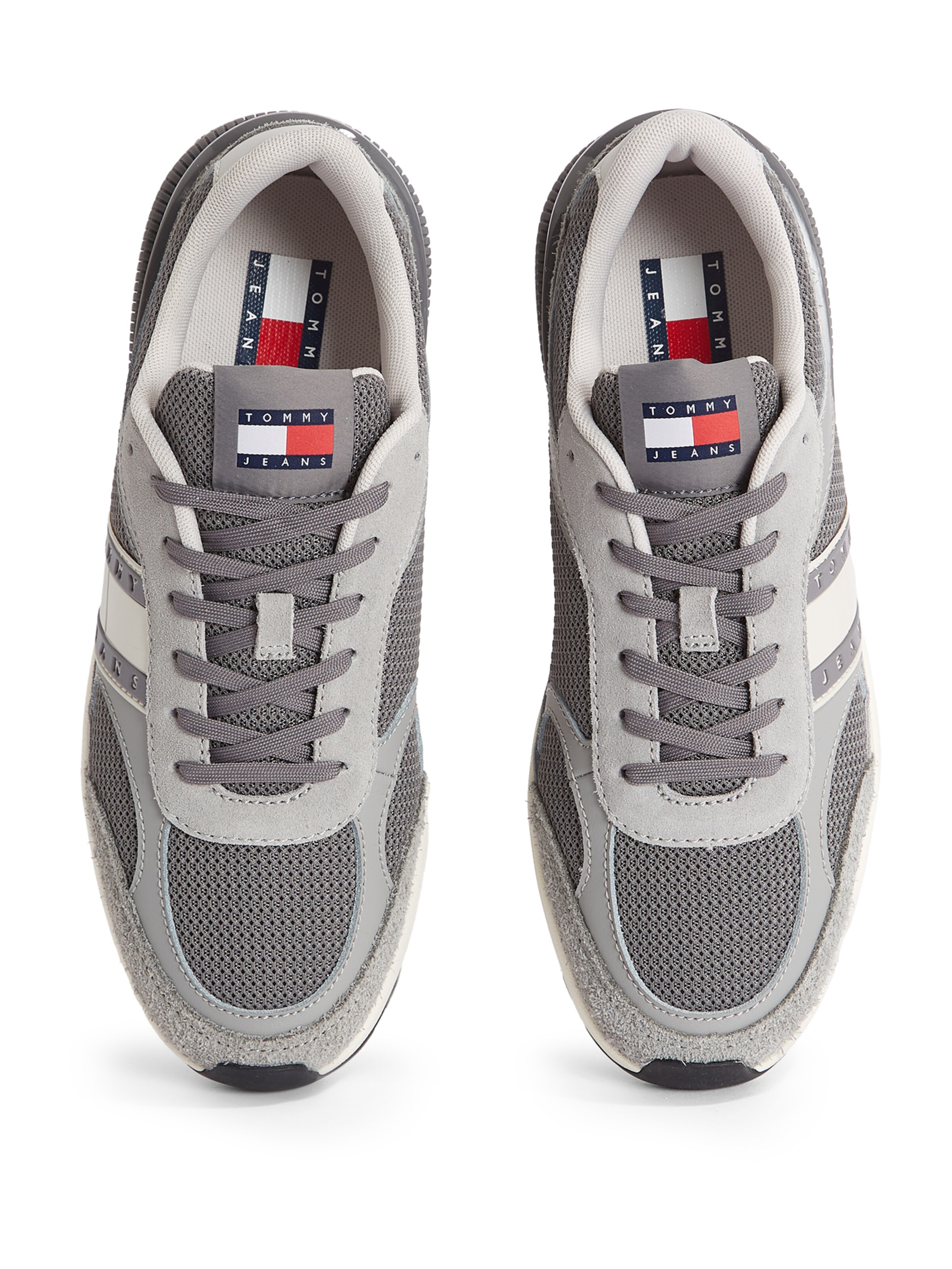 Tommy Jeans Низкие кроссовки 'Ess' в Серый
