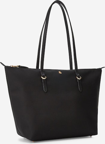 Shopper 'Keaton' di Lauren Ralph Lauren in nero: frontale