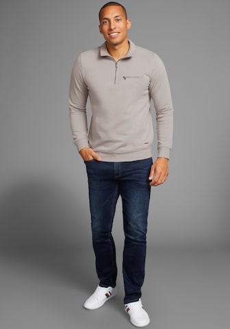 Bruno Banani LM Sweatshirt in Grau