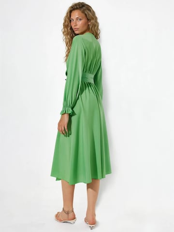 MSN Collection Jurk in Groen