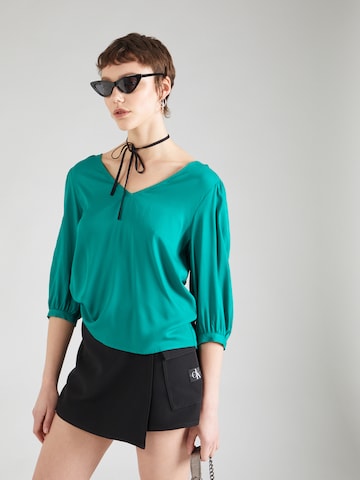 VILA - Blusa 'Sommi' em verde: frente