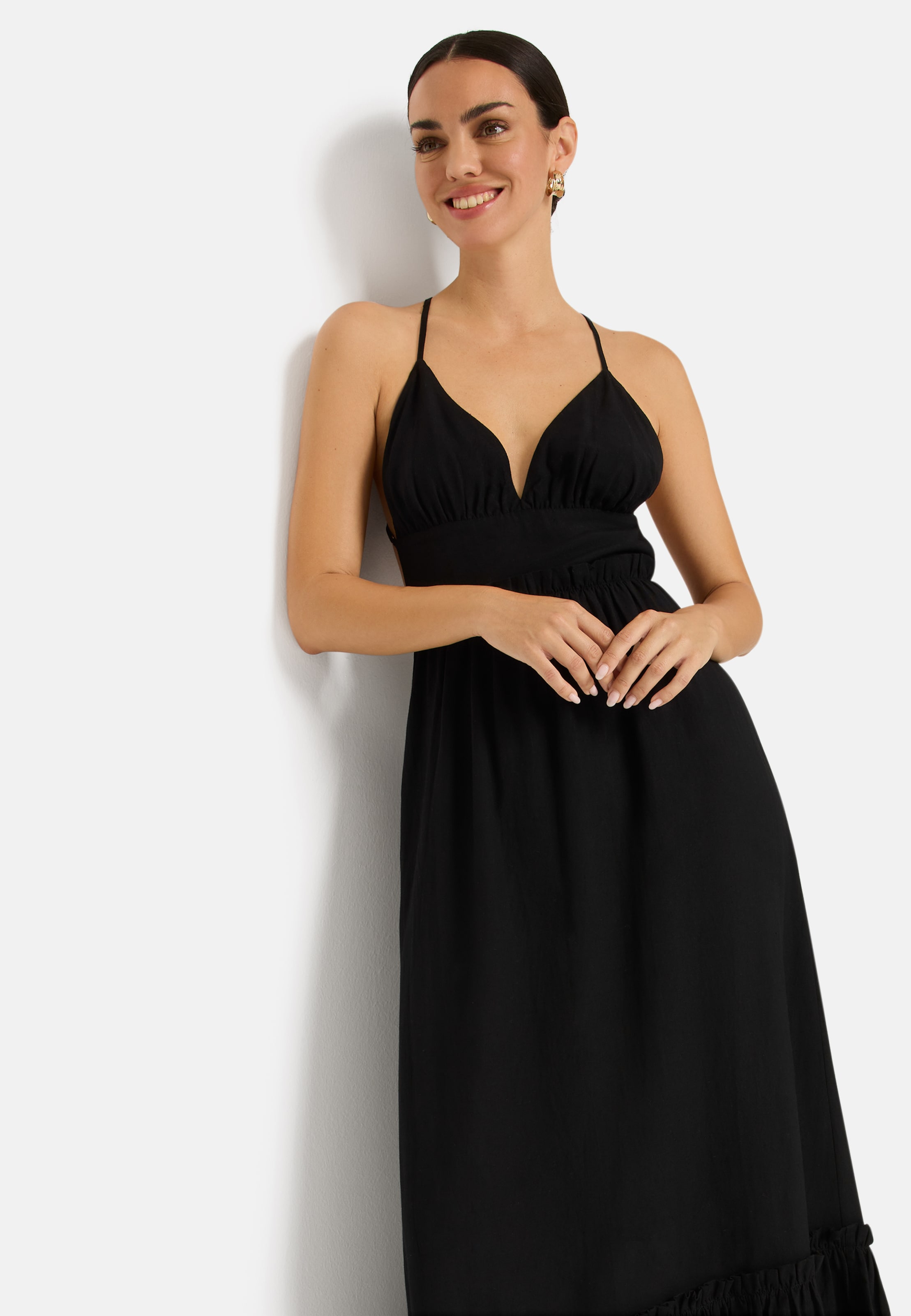 LSCN by LASCANA - Vestido en negro: frente