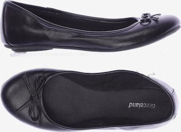 Graceland Flats & Loafers in 36 in Black: front