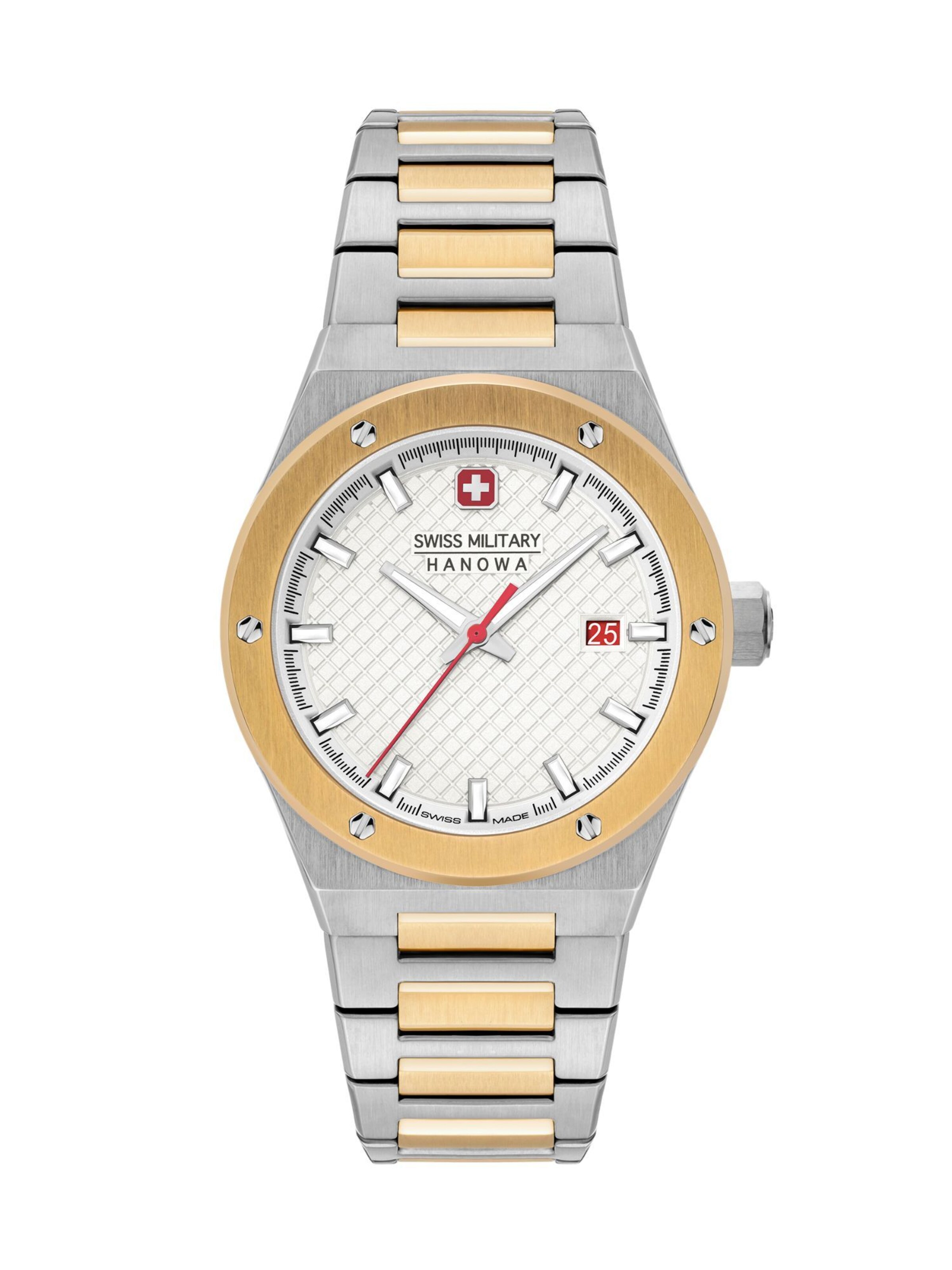 SWISS MILITARY HANOWA Uhr 'Sidewinder' in Silber: Vorderseite