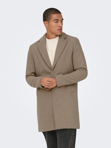 Only & Sons - Abrigo de entretiempo 'ONSMatthew' en beige: frente