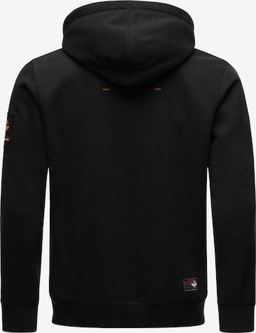 STONE HARBOUR Zip-Up Hoodie 'Billy Joy' in Black