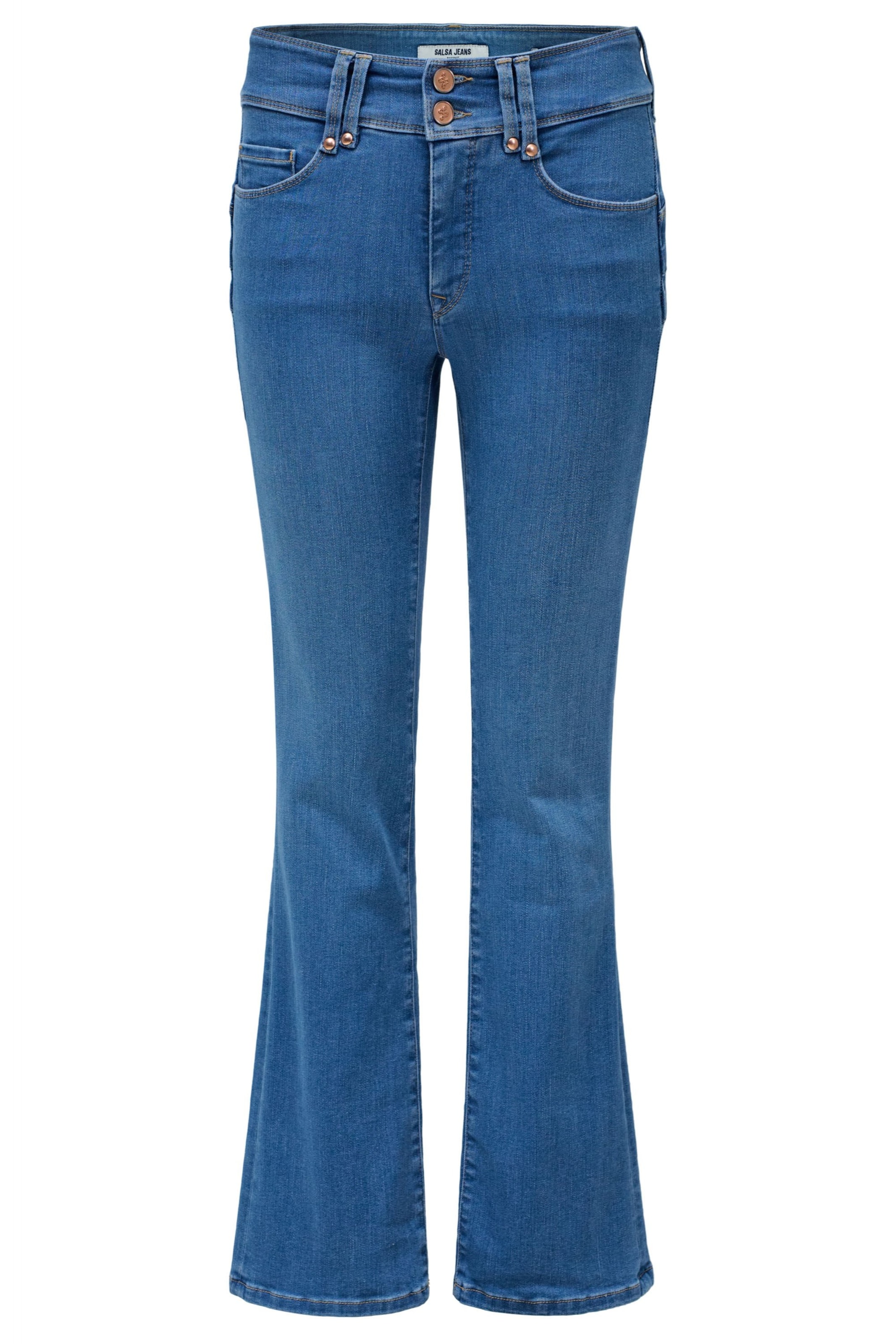Salsa Jeans Skinny Jeans in Blauw: voorkant