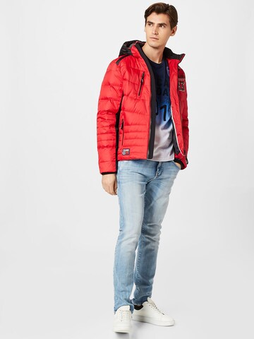 CAMP DAVID Jacke in Rot