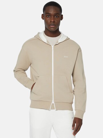 Boggi Milano Sweatjacke in Beige: predná strana