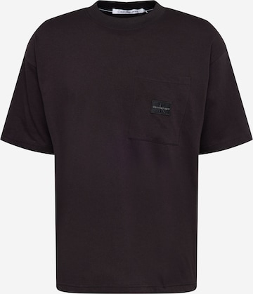 Calvin Klein Jeans T-Shirt in Schwarz: predná strana