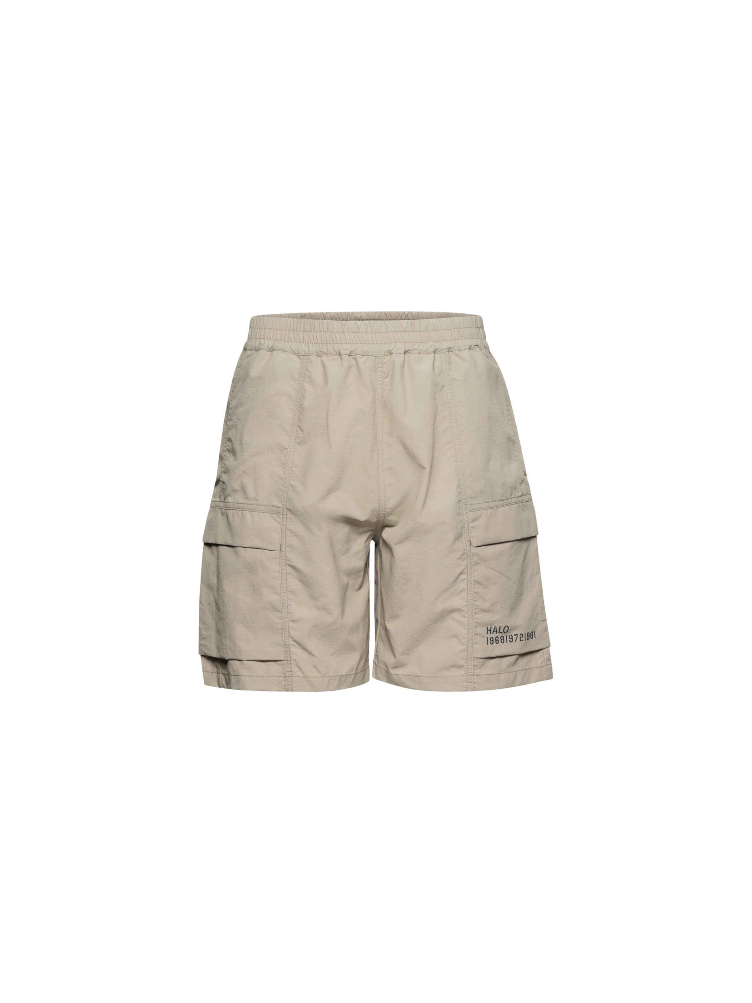 HALO Shorts in Beige: Vorderseite