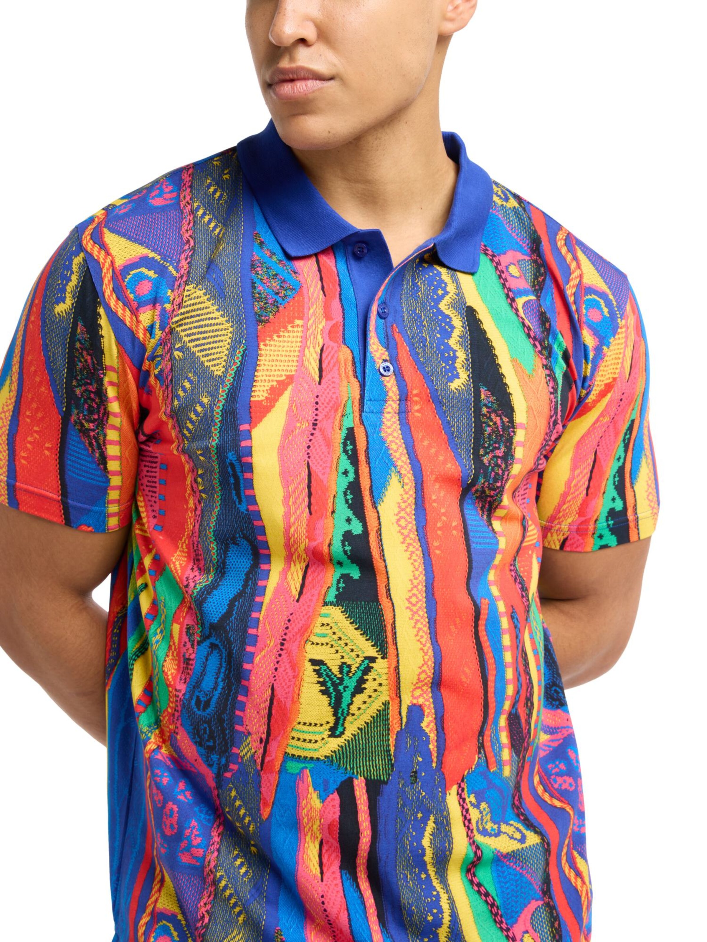 T-Shirt 'Egg' Carlo Colucci en mélange de couleurs