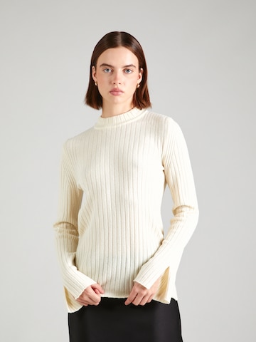 UNITED COLORS OF BENETTON Sweater in Beige: front