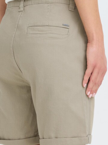 Oxmo Regular Trousers ' OXKvita ' in Beige