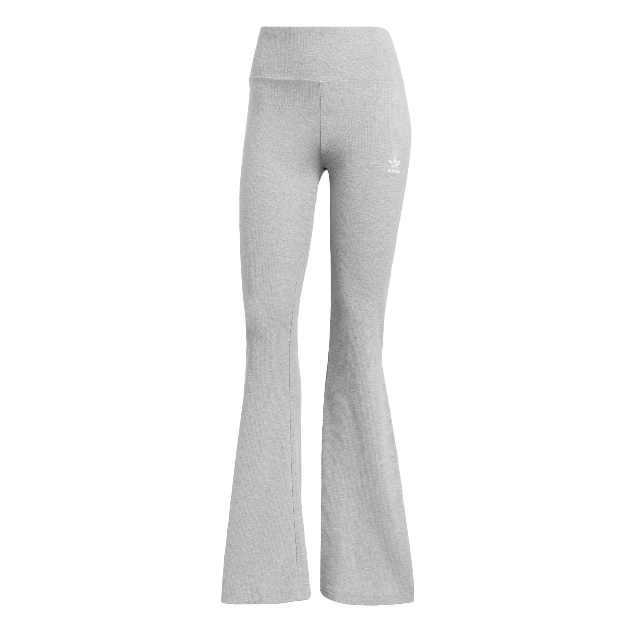 ADIDAS ORIGINALS Leggings en gris chiné / blanc, Vue avec produit