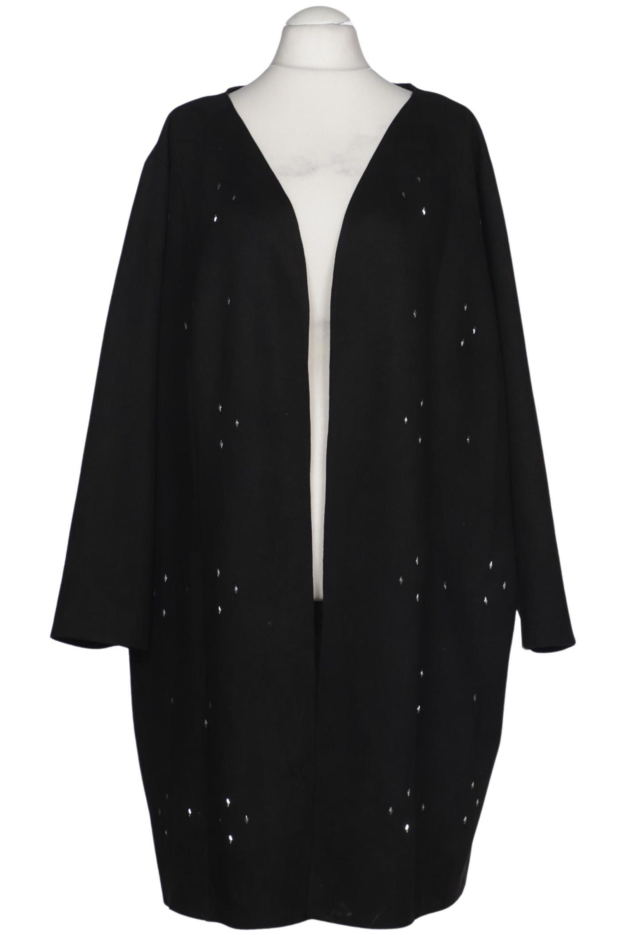 MIAMODA Mantel 11XL in Schwarz: Vorderseite