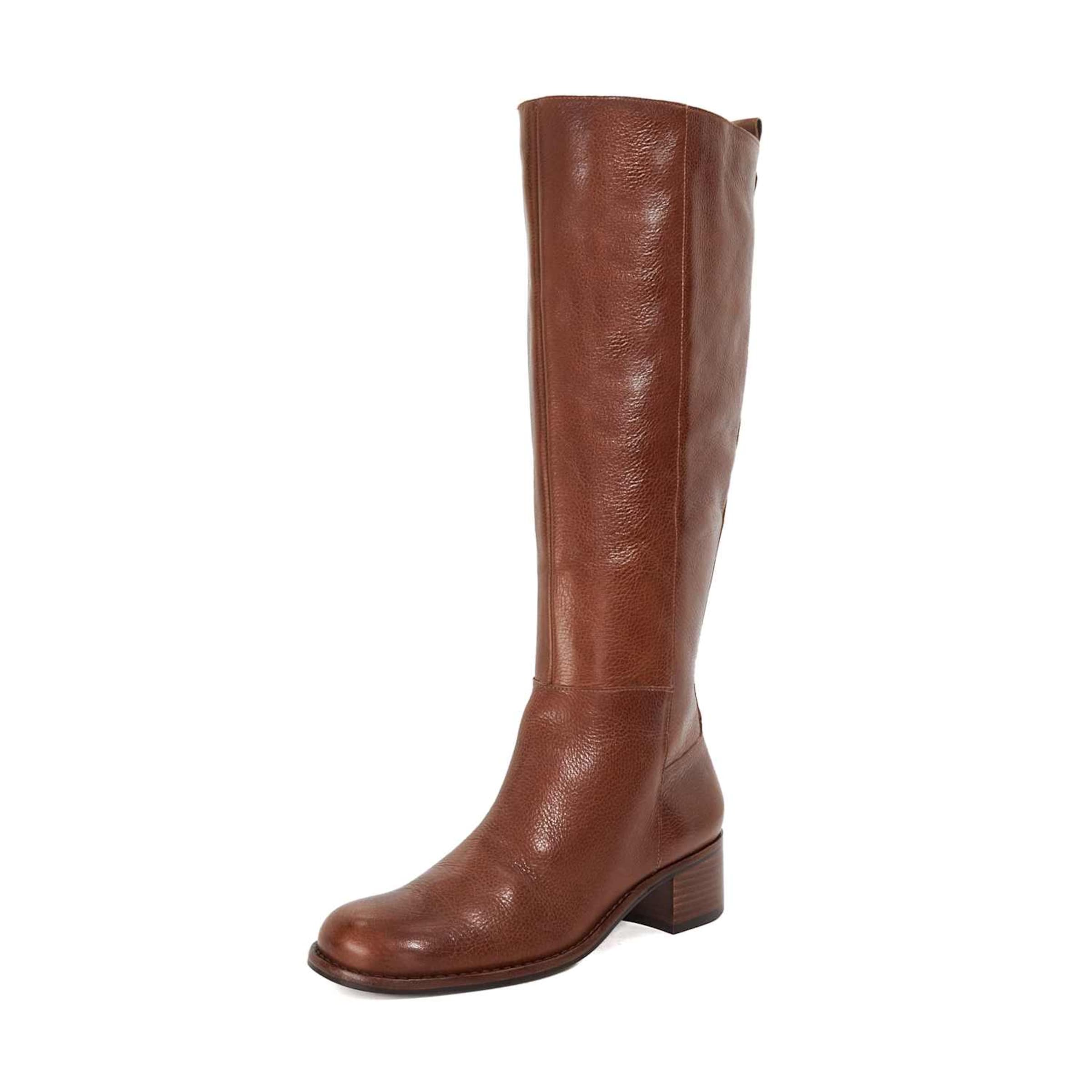 Bottes 'TURNER' Dune LONDON en marron : devant
